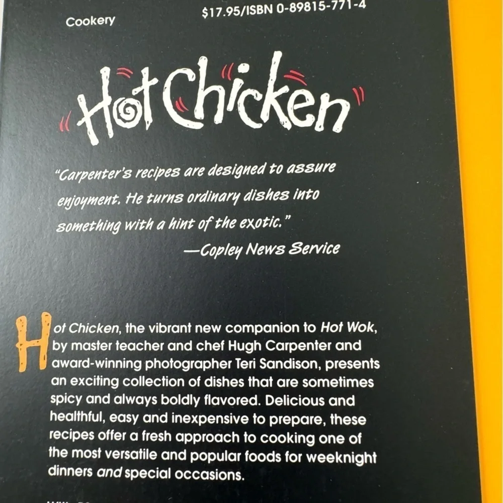 Barnes & Noble Hot Chicken Cookbook NEW